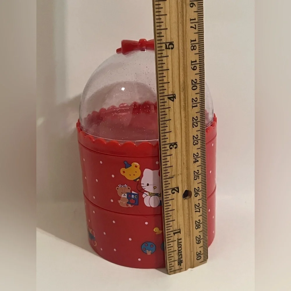 Hello Kitty 3 Tier Dome Top Trinket/Jewelry Case (2022)